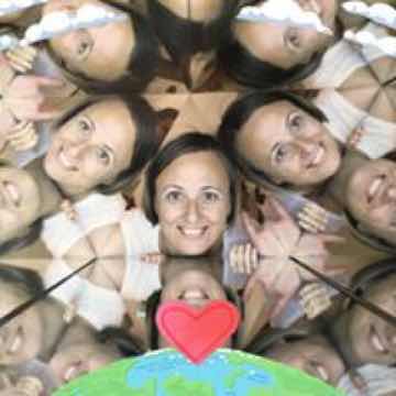 No foto